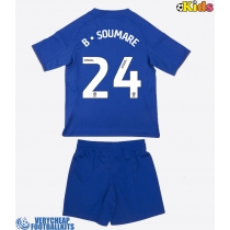 Leicester City Boubakary Soumare #24 Replica Home Minikit 2025-26 Short Sleeve (+ pants)